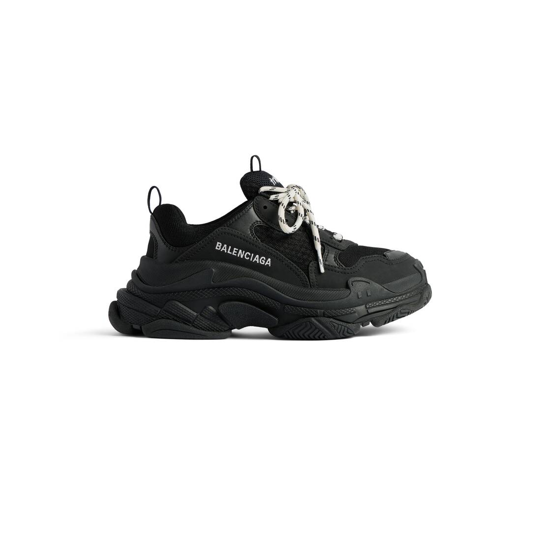 Men’s Triple S Sneaker in Black - Image 1